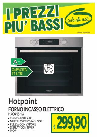 FORNO HOTPOINT ARISTON HAO458HX